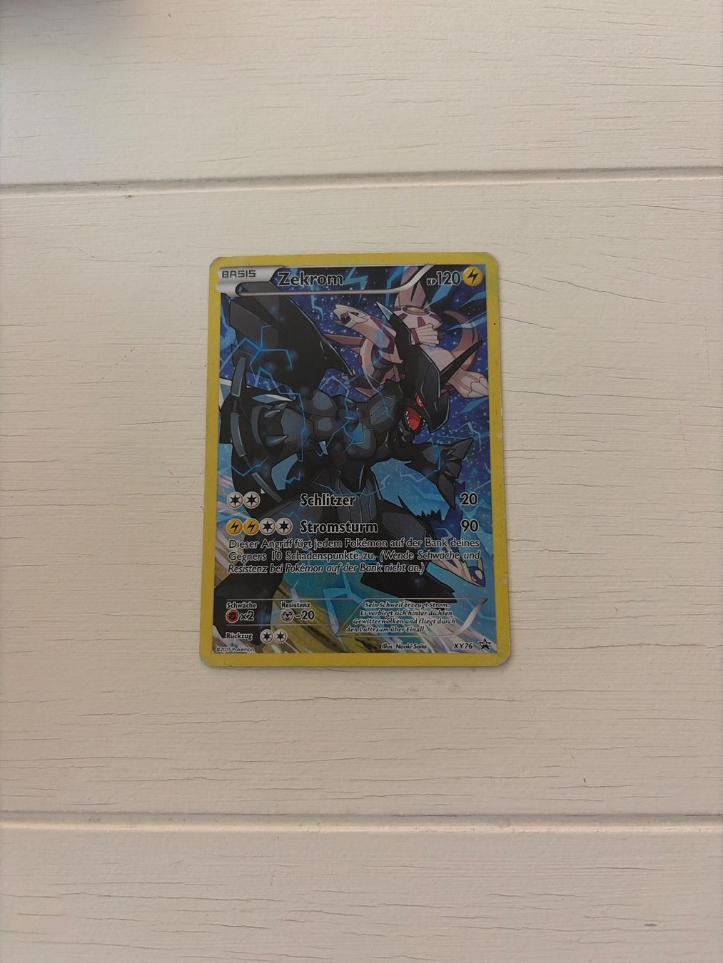 Pokémon Sammelbilder & Trading cards: Zekrom XY76 – Gebraucht aus Bottmingen von fed_8spp 1