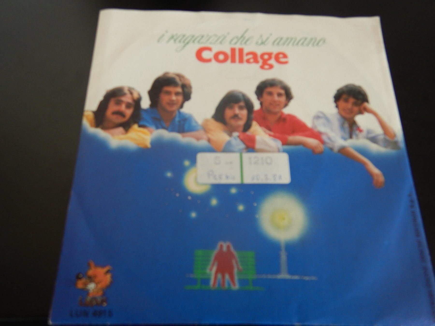 Schallplatten: Single 7" Collage I ragazzi che si amano – Gebraucht aus Mörschwil von Monzar 2