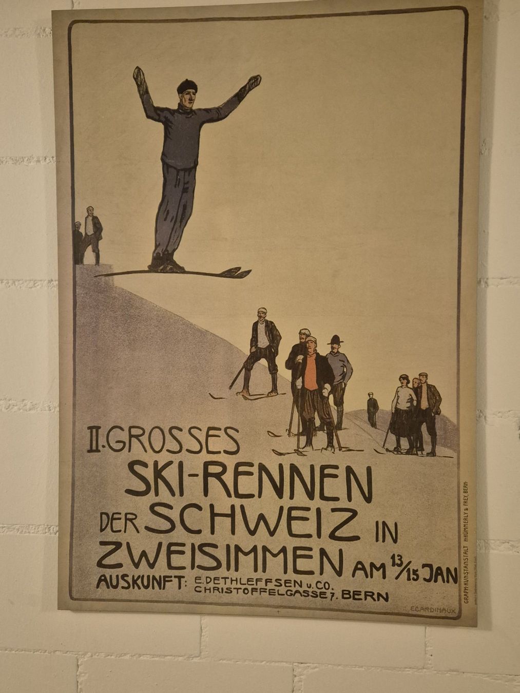 Foto & Immagini: Nostalgisches Plakat " Ski Rennen" – Nuovo (secondo la descrizione) da Dietlikon venduto da cwe_lt6j
