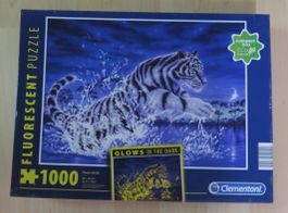 Puzzle Tiger 1000 Glowing