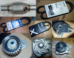 Lot de pièces détachées et d'outils pour voitures