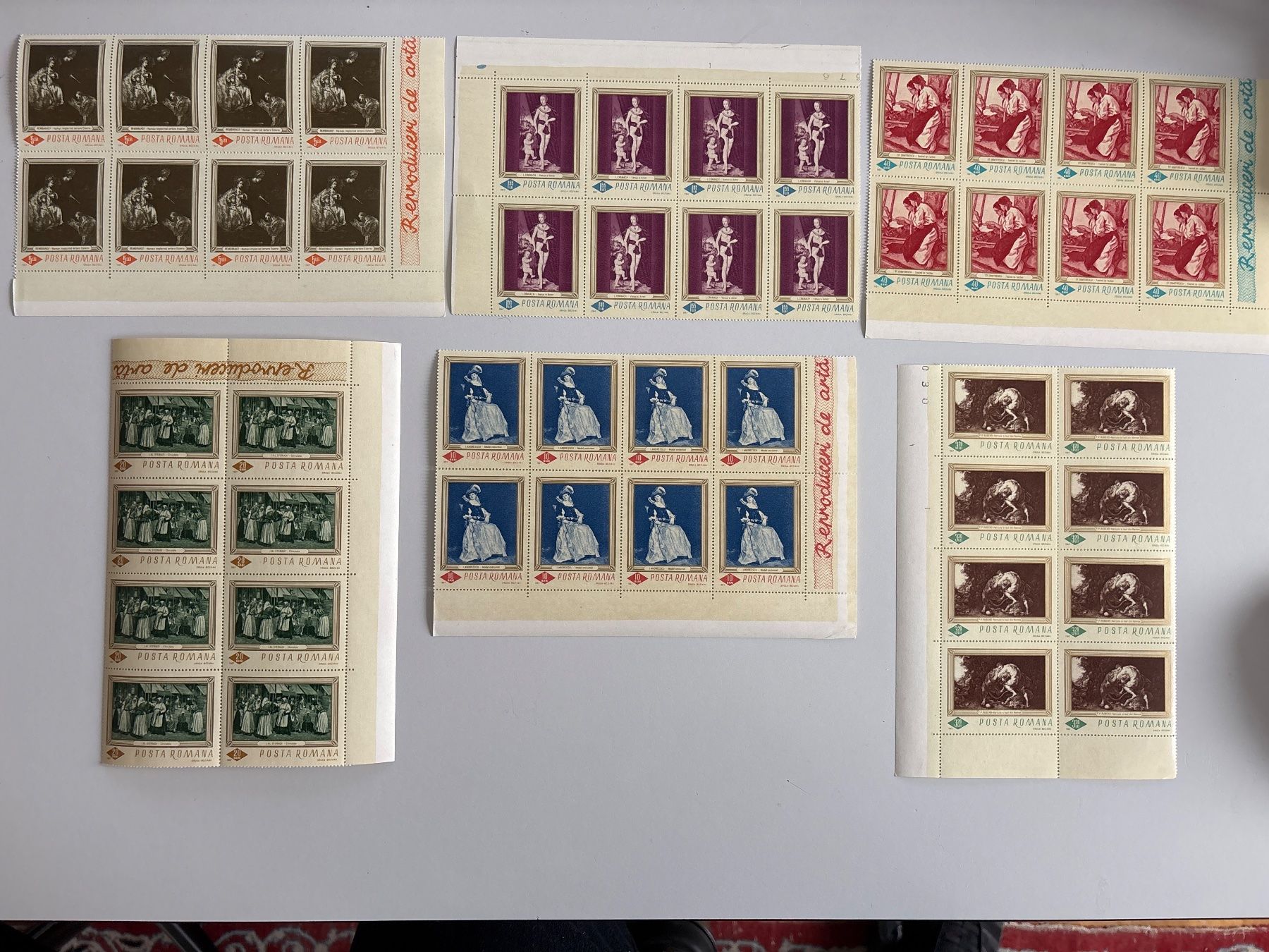 Alle Briefmarken: Blöcke Rumänien 1967 – Neu (gemäss Beschreibung) aus Adliswil von derrick0825