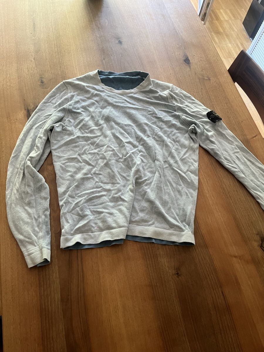 Stone Island Pullover & Sweatshirts: Stone Island Pullover hellblau Grösse M schlechter zustand – Gebraucht aus Zürich von ram__0n