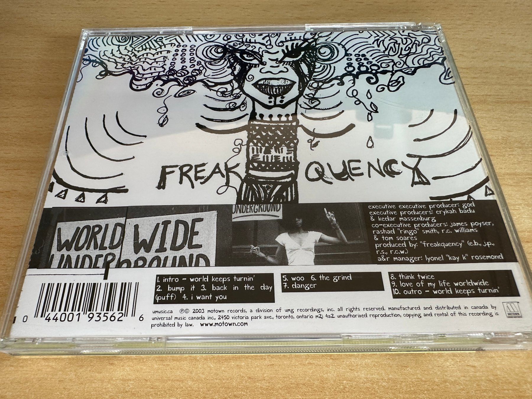 CD: e.badu – Worldwide Underground – Usato da Rikon im Tösstal venduto da Alpenmutz 1