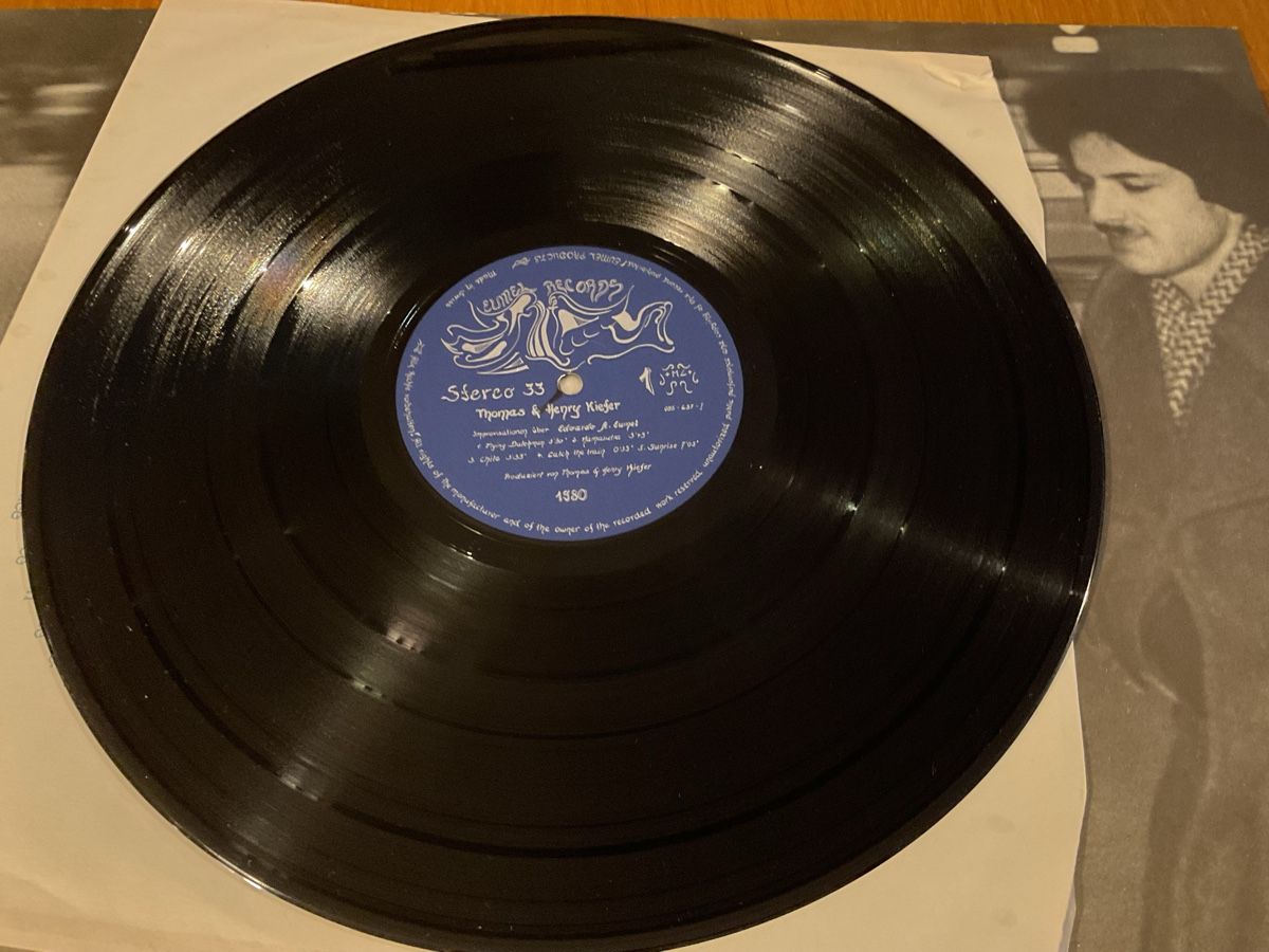 Dischi in vinile: Thomas & Henry Kiefer - Improvisationen LP, Selten!1980 – Usato da Steinach venduto da Quarkie 4