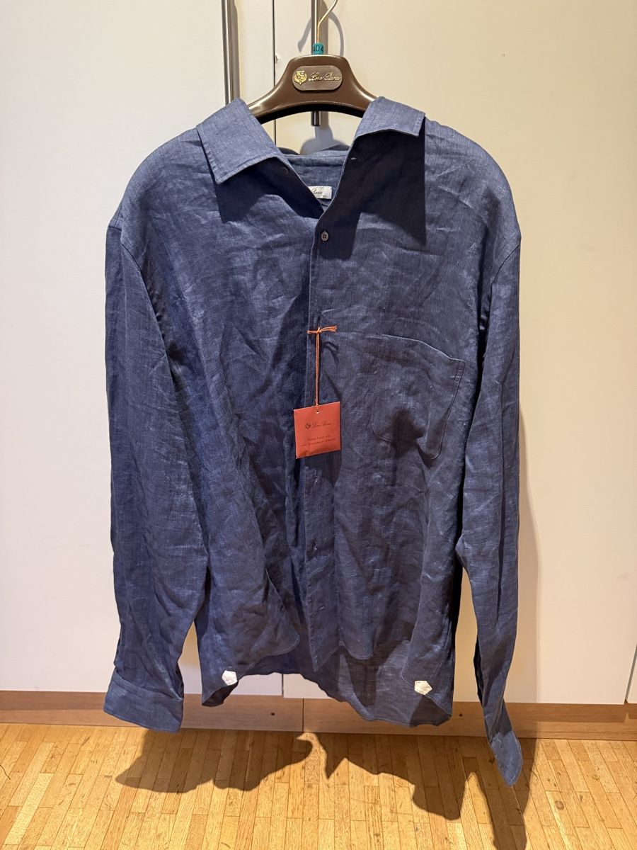 Loro Piana Hemden: Loro Piana Linen Shirt – Neu (gemäss Beschreibung) aus Genève von SG_73