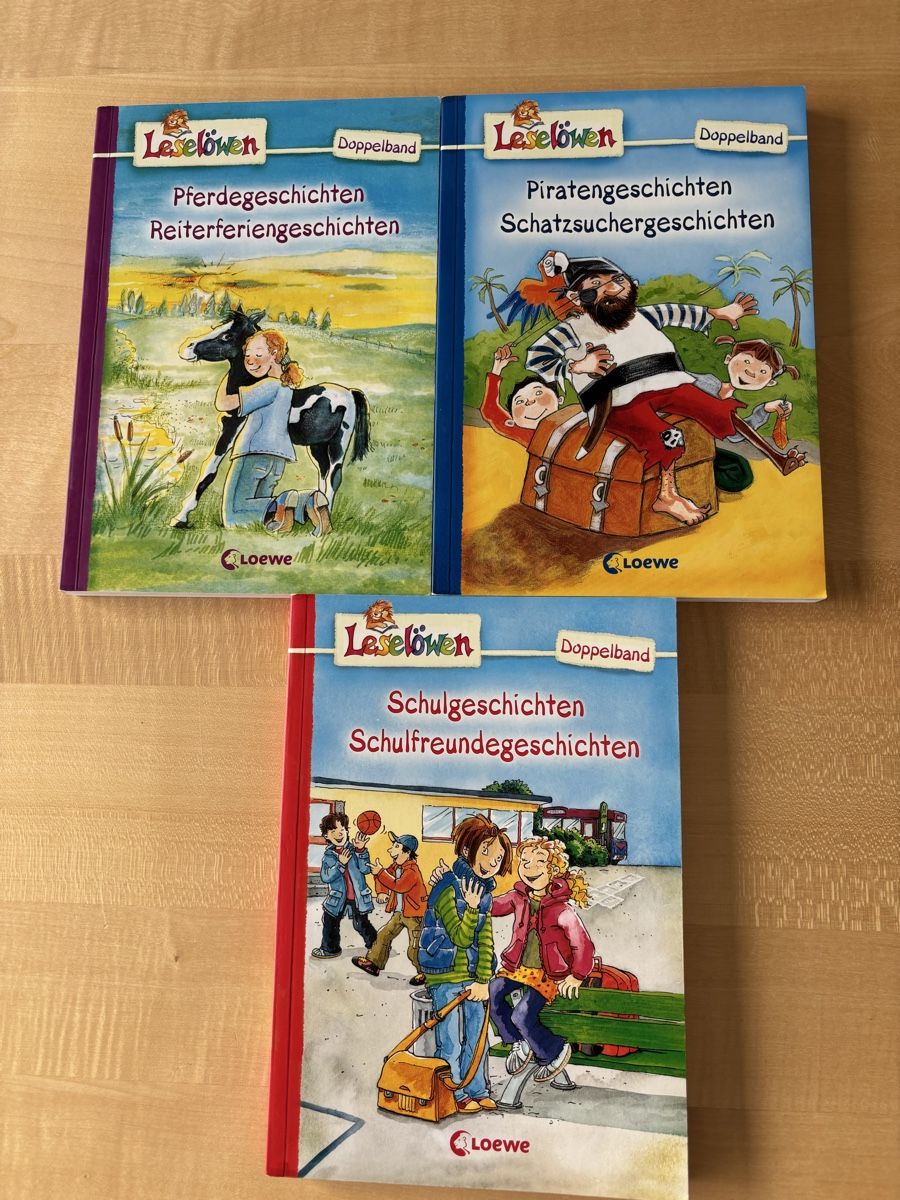 Libri: Leselöwen Bücher Doppelband – Usato da Untersiggenthal venduto da vs5_n2r2