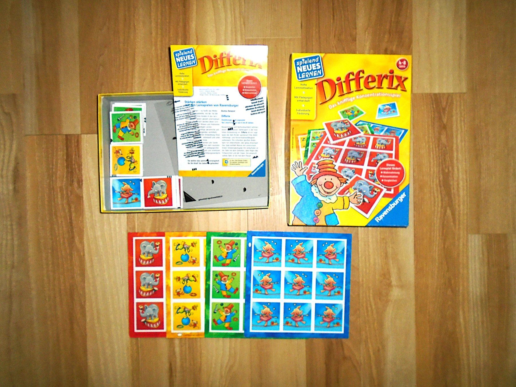 Ravensburger Giochi: DIFFERIX - ab 4 Jahren / Konzentrationsspiel – Usato da Pfeffingen venduto da Intertandem 1