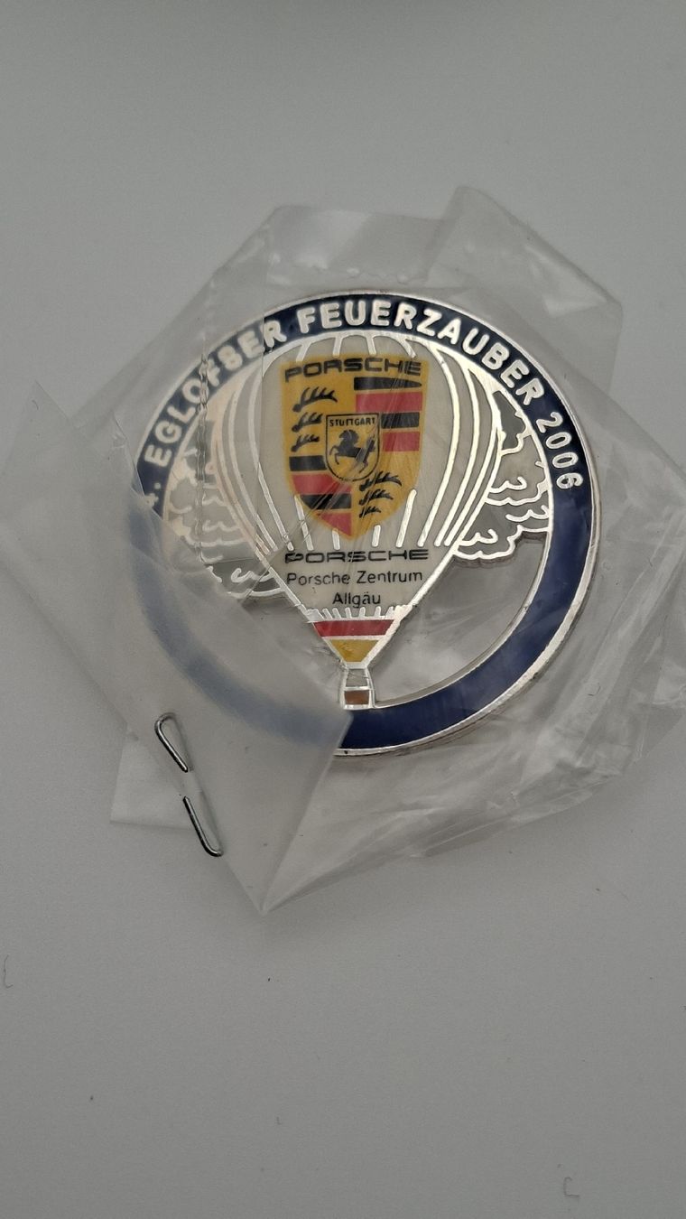 Porsche Placchette & Badge: Pin Heissluftballon Porsche – Nuovo (secondo la descrizione) da Kriens venduto da Wolly85
