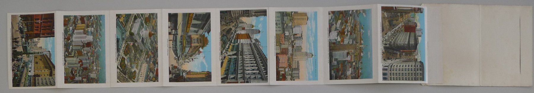 Cartoline postali: 1928, Leporello San Francisco +Panorama- & Einzelansichten – Usato da Sursee venduto da Luzernerraute 4