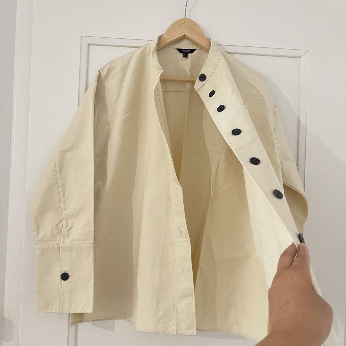 Massimo Dutti Blusen: Massimo Dutti Hemd Jacke Größe L Beige Lässig Elegant – Neu (gemäss Beschreibung) aus Bern von dek_7bjd 2