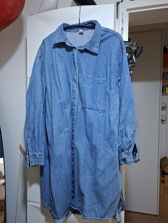 Longbluse Mantel Jeans H&M XL