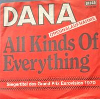 Vinyl Single Dana - All Kinds Of Everything
