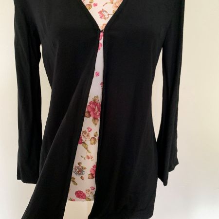 Offene Bluse 70er Stil MadeinItaly 🌸