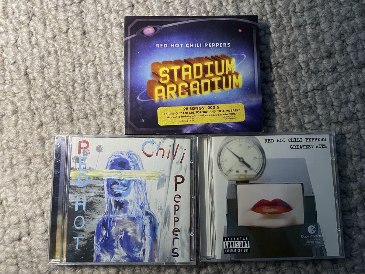CD: 3x Red Hot Chili Peppers  – Nuovo (secondo la descrizione) da Reinach AG venduto da trigger7811