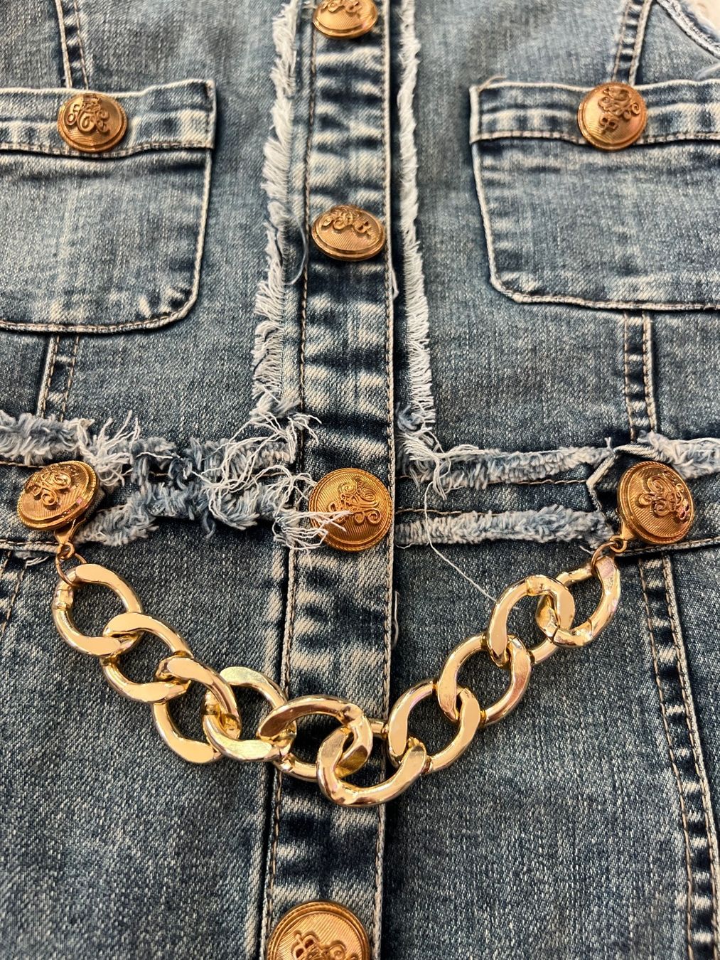 Vestiti & Gonne: Denim Jeans Mädchen Kleid Gr 158/164 – Usato da Frenkendorf venduto da Style365 2