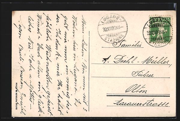 Cartoline postali: AK Lugano, Lugano e Monte S. Salvatore – Usato da Berlin venduto da bartko-reher 1