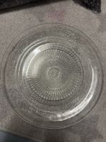 Vintage Glas Kuchenplatte Servierplatte,Top Zustand!