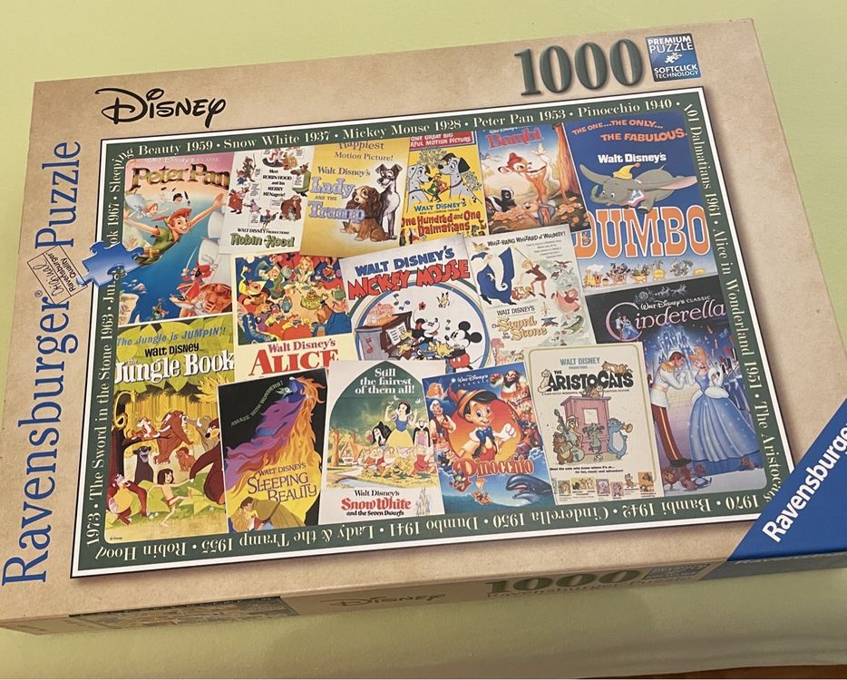 Ravensburger Puzzle 1000 teilig Disney Bilder (Gebraucht) in ...