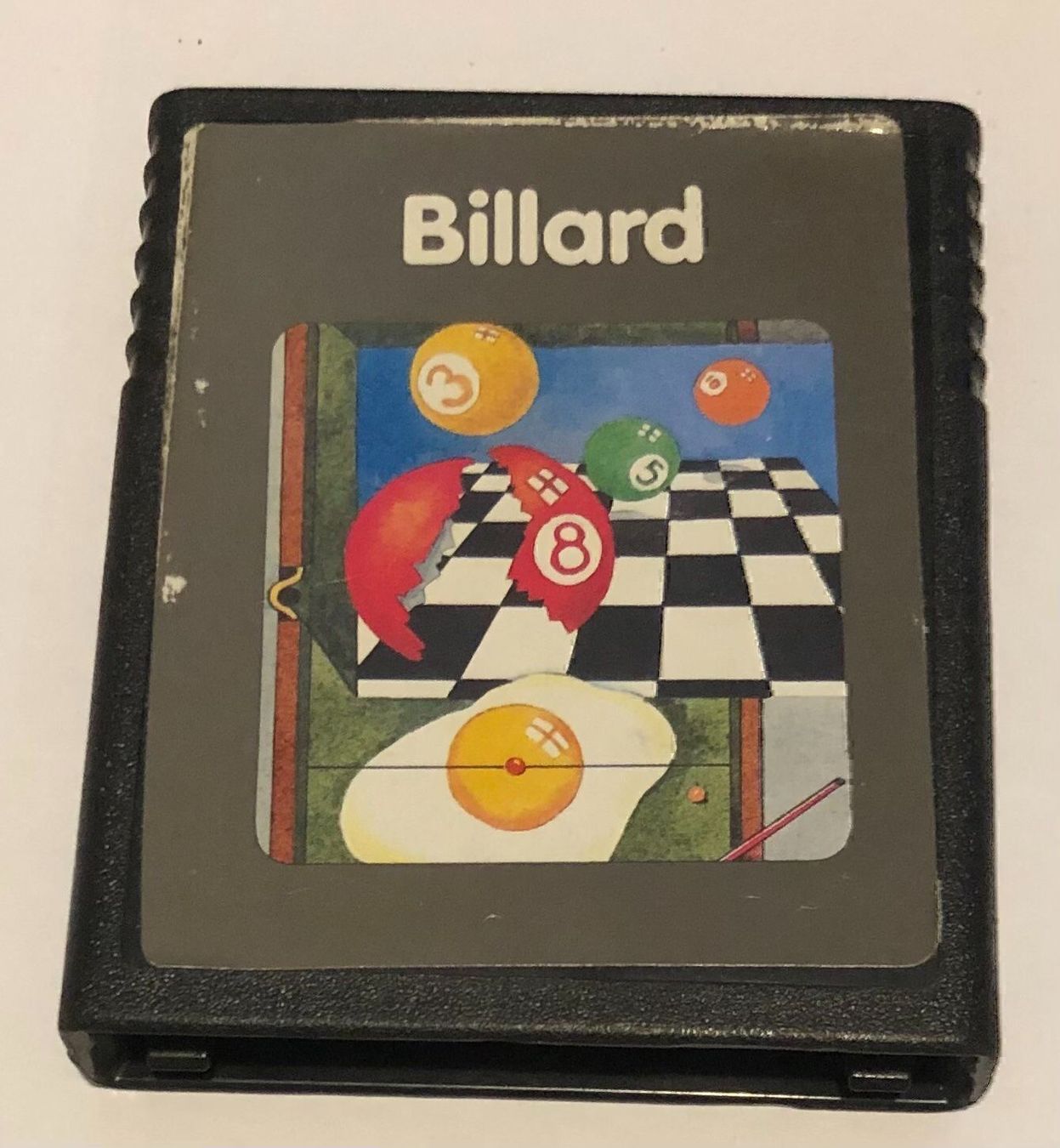 Atari Spiele: Billiard für Atari 2600 – Gebraucht aus Kestenholz von Matti_10
