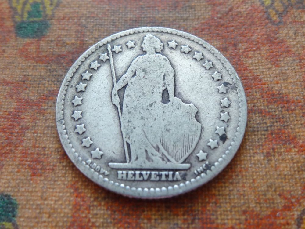 Tutti le monete: 1 Fr. 1894   (A) – Usato da Romanel-sur-Lausanne venduto da Swift13 1