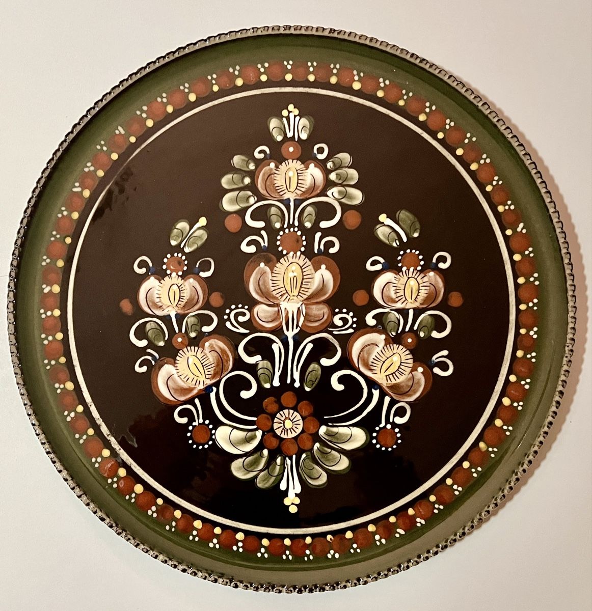 Servierplatten: Runde grosse Keramikplatte Handmade Schweiz – Neu (gemäss Beschreibung) aus Zürich von rsa_dv8r