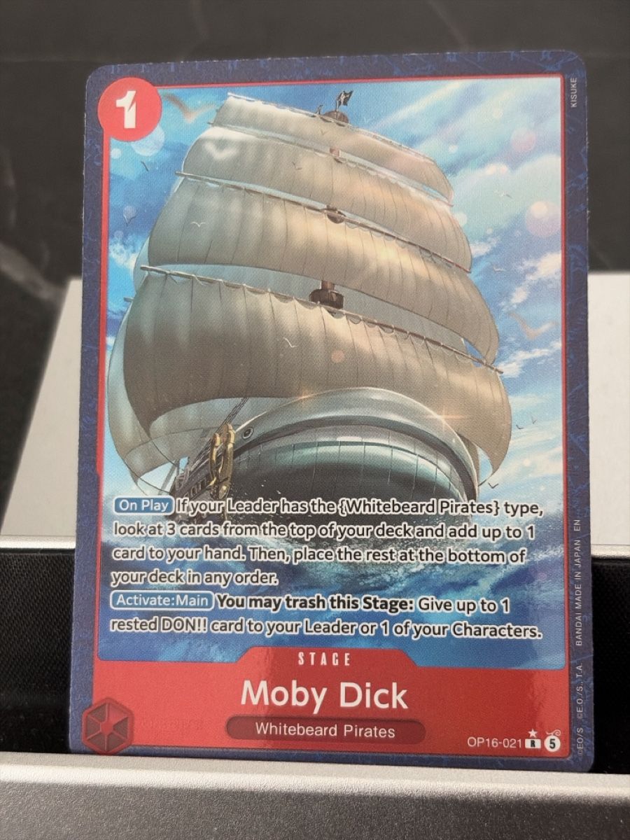 Bandai Carte collezionabili: One Piece OP16-021 Moby Dick, Englisch – Nuovo (secondo la descrizione) da St. Gallen venduto da cambitcg