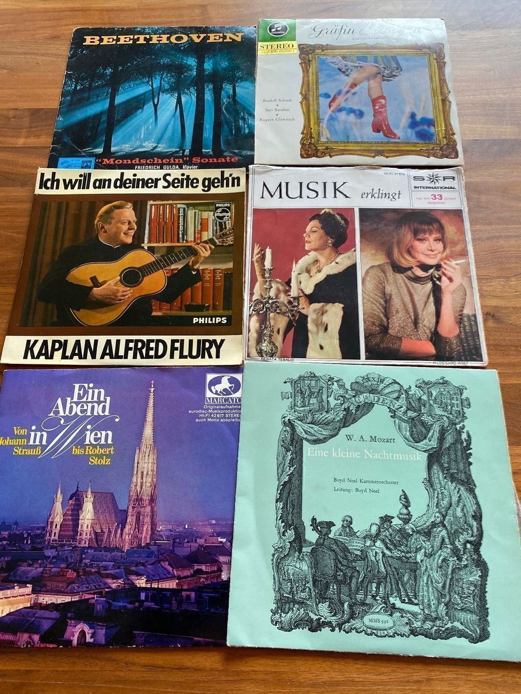 Dischi in vinile: 6 Singels Klassik Vinyl – Usato da Balsthal venduto da Uroby