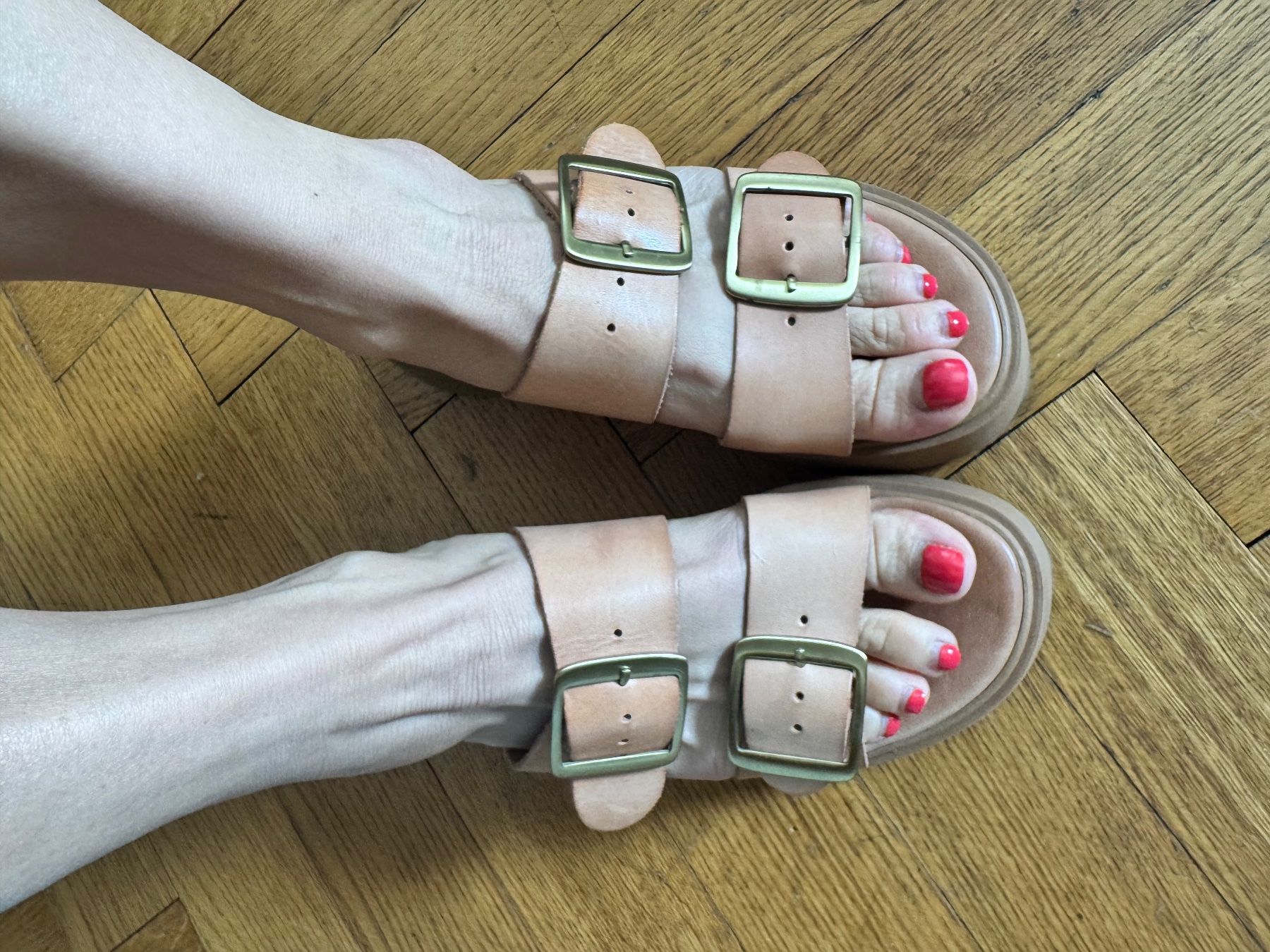 Scarpe da donna: Leather platform sandals – Usato da Zürich venduto da kri_zhv2 3