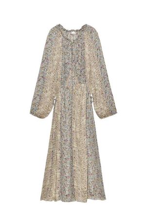 Zara Kleid lang floral Grösse M neu mit Etikett