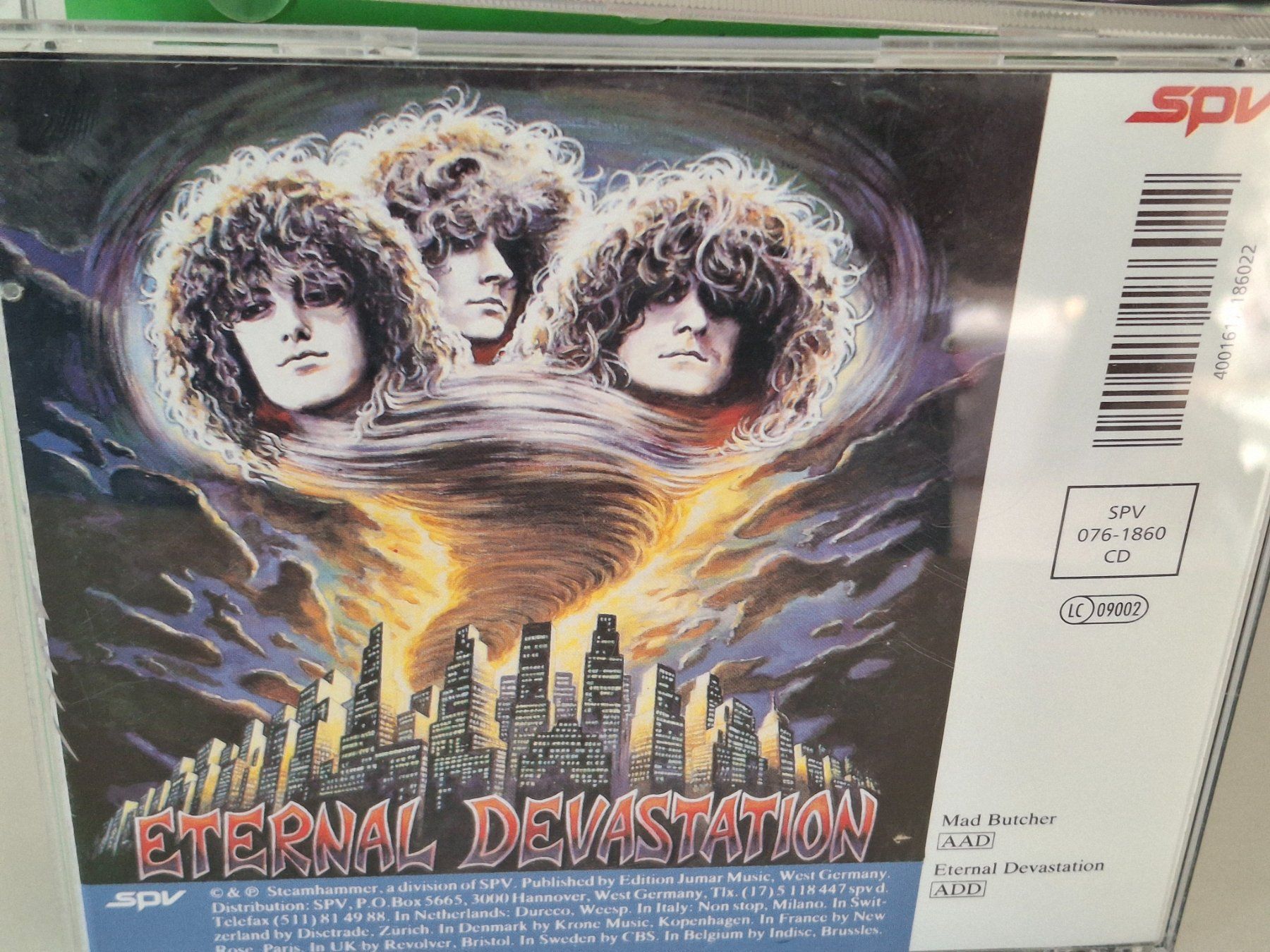 CD: CD Destruction - Mad Butcher/Eternal Devastation/  Metal – Usato da Aarberg venduto da Jackup1 1