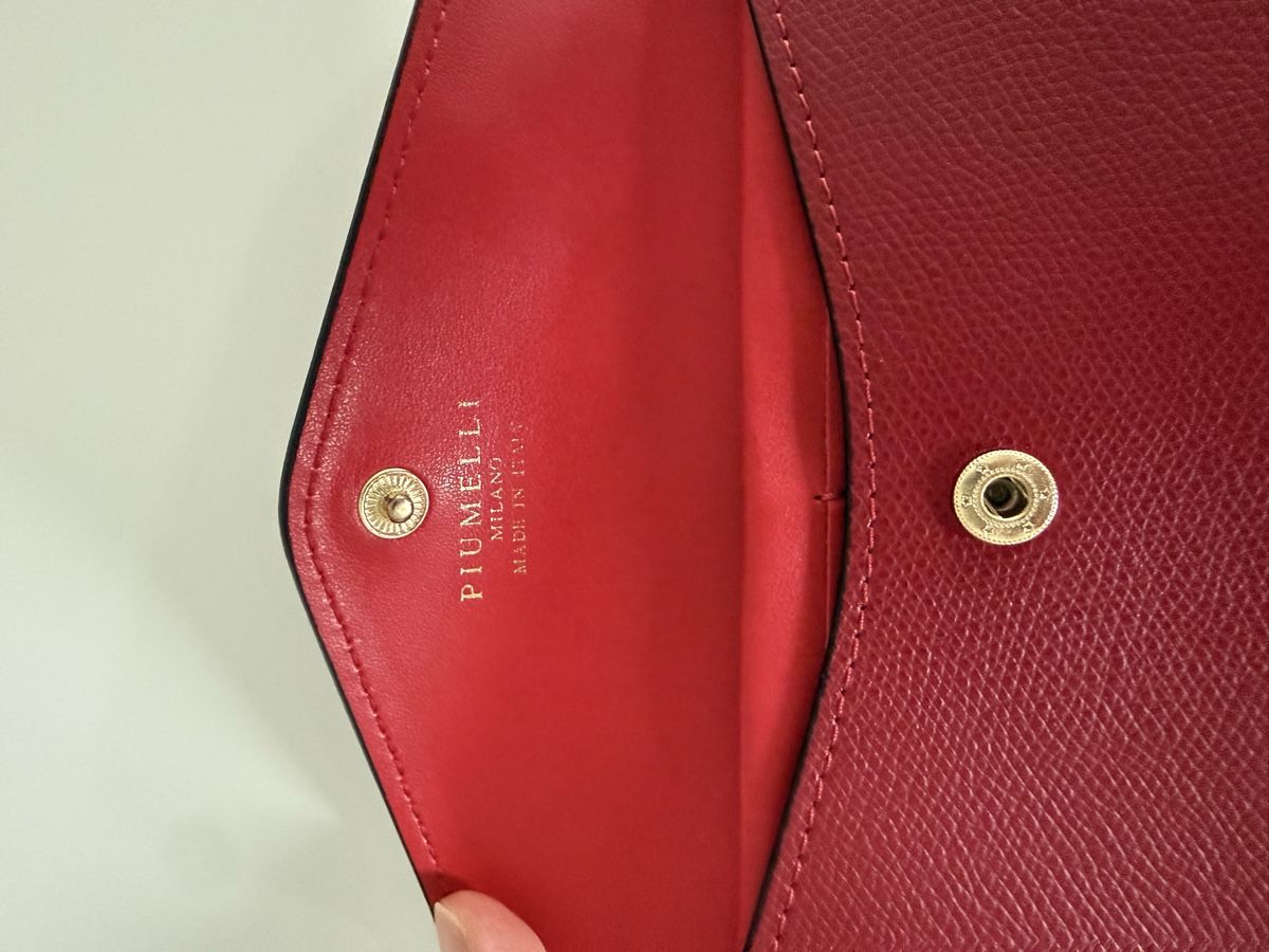Portemonnaie: Piumelli Portemonnaie rot Neu – Neu und originalverpackt aus Ueken von salomon.t9 3