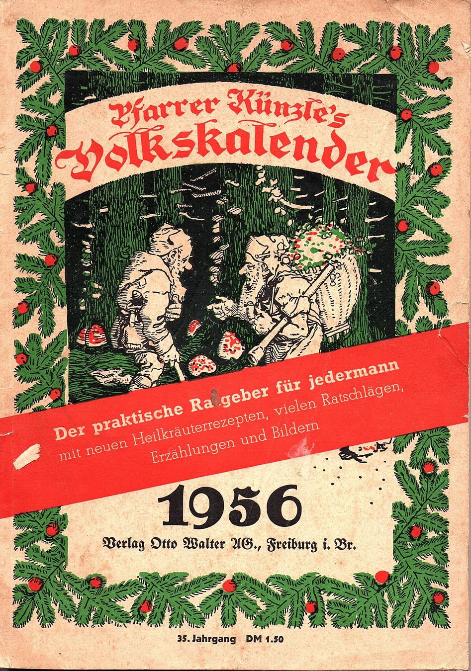 Kalender: Kalender Volkskalender 1956 – Gebraucht aus Mörschwil von aik_x8mc