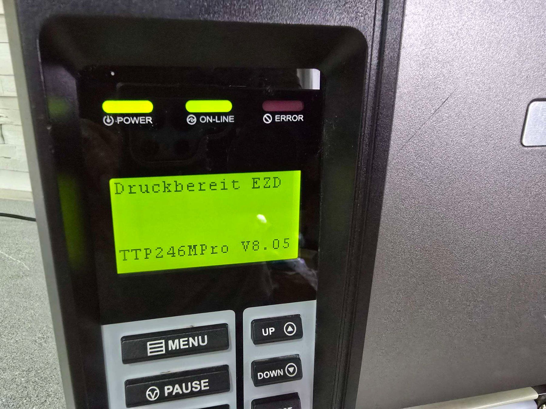 Stampanti: TSC TTP-246M Pro Barcode Etikettendrucker Labeldrucker – Usato da Baar venduto da Werkzeugzentrum 8