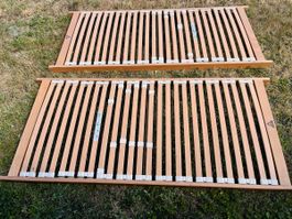 2x Lattenrost, 90x200cm Holz-Federleisten, sofort abholbar
