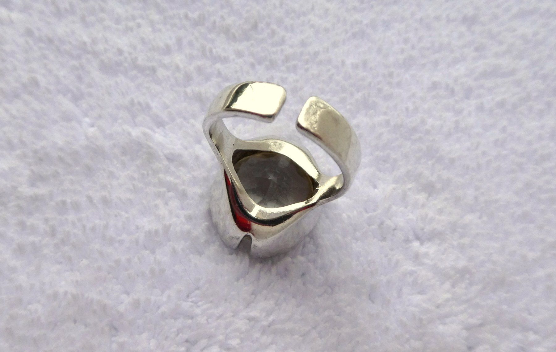 Anelli: Silberring Fingerring Ring 925er Kristall – Usato da Frauenfeld venduto da Astra13 6