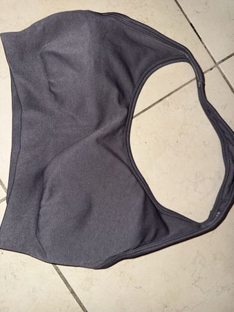 Teveo Sport-BH / Sporttop grau Gr. M