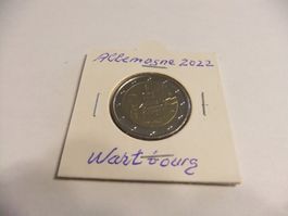Allemagne 2 Euro 2022 " Wartbourg "