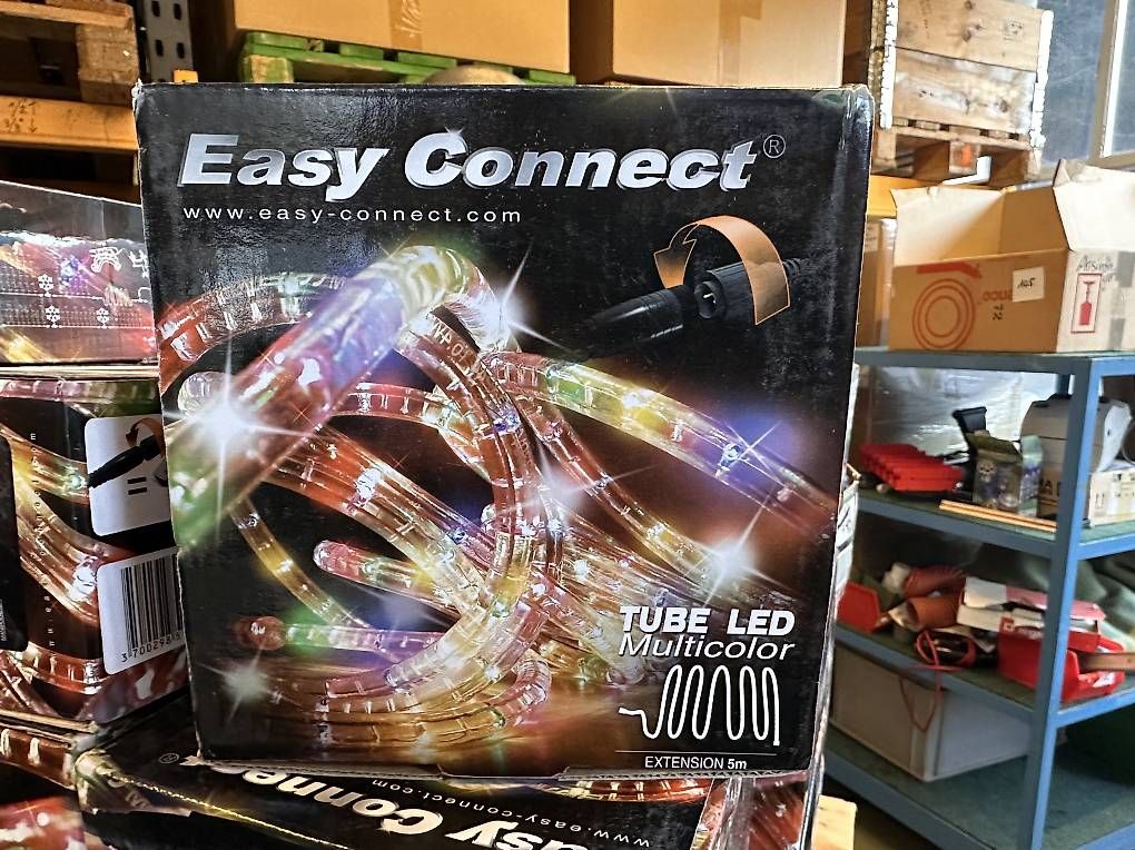 Ghirlande e barre luminose: 155 Stk. LED Lichterschlauch EasyConnect System – Nuovo e nell'imballaggio originale da Necker venduto da liq24 1