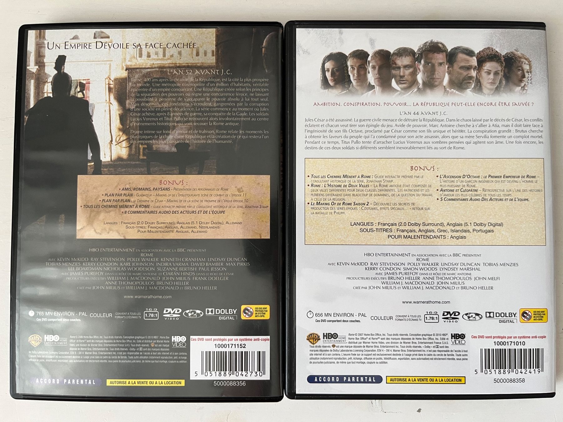 Alle DVDs: ROME Season 1-2 DVD – Neu (gemäss Beschreibung) aus Sierre von black.box 3