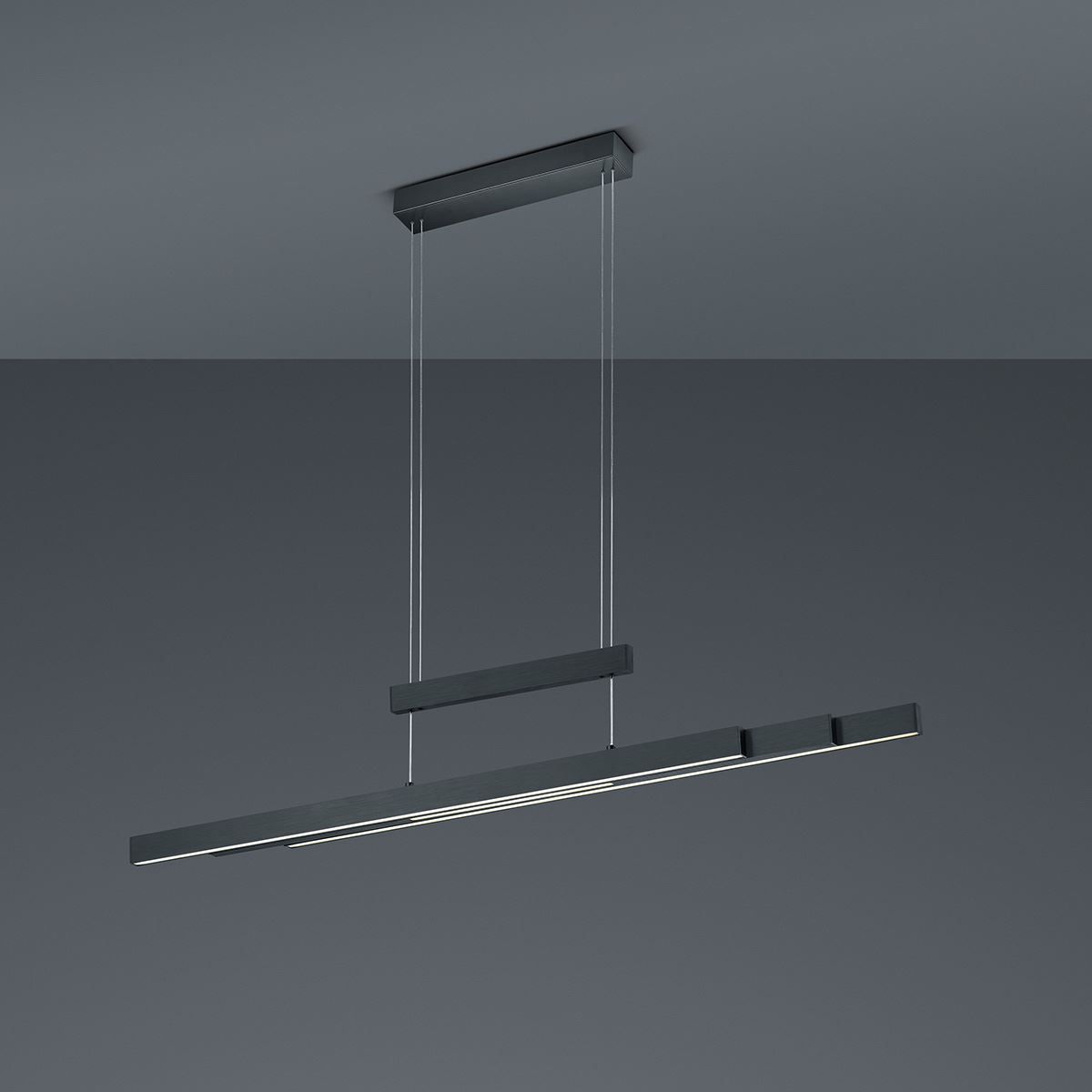 Lampadari & plafoniere: LED Pendelleuchte, Schwarz, 150 cm Höhe – Nuovo (secondo la descrizione) da Kreuzlingen venduto da Smart-Light 2