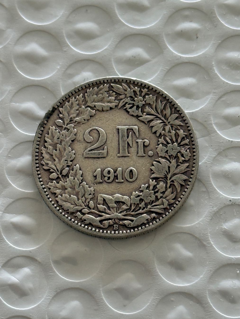 Tutti le monete: 2 Franken 1910  sehr Rar – Usato da Wallisellen venduto da SWISS_SILVER1