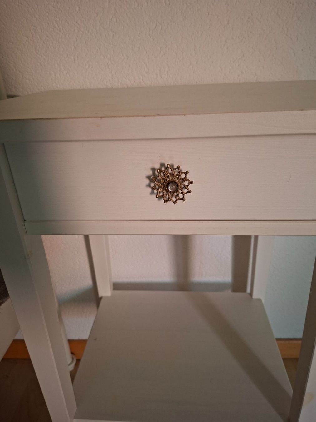 Ikea Nachttische: Nachttisch weiss mit Schublade – Gebraucht aus Kräiligen von schwobst 1