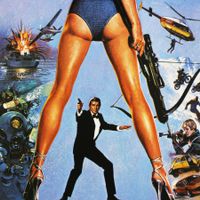 James Bond 007 IM ANGESICHT DES TODES Poster 1981 TOP RAR!!!
