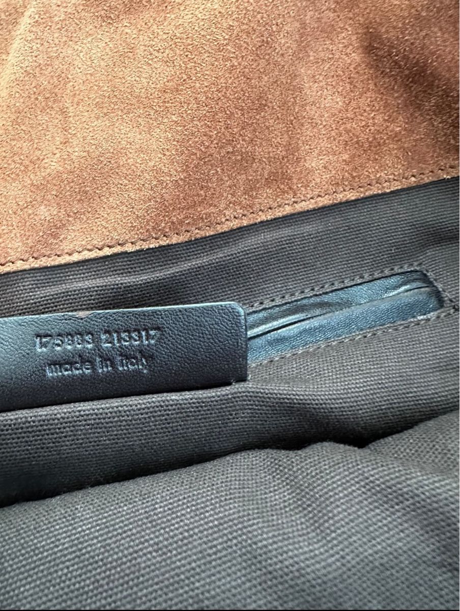 Saint Laurent Borse: Saint Laurent YSL Downtown Brown Leather Ba – Usato da Zürich venduto da redcoatcuntmovie 6