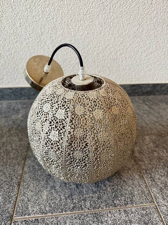 Lampadari & plafoniere: Orientalische Pendelleuchte, silber, Kugelform – Usato da Amden venduto da rah_5t5n