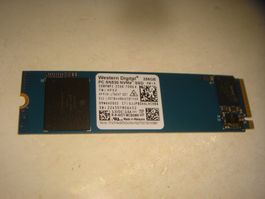 1 stück 256gb m.2 nvme ssd. Getestet. WD. Wenig stunden.