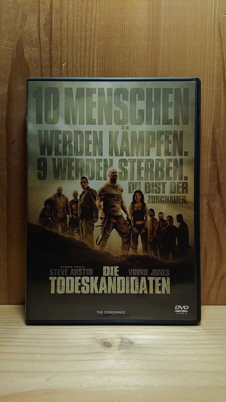 Tutti i DVDs: DIE TODESKANDIDATEN DVD mit Steve Austin – Usato da Wilderswil venduto da Exebub