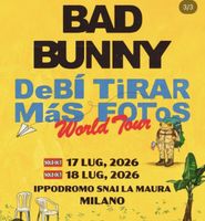 BadBunny Tickets Milano