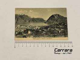 Postkarten Ticino 18232 Lugano Monte S Salvatore 1913